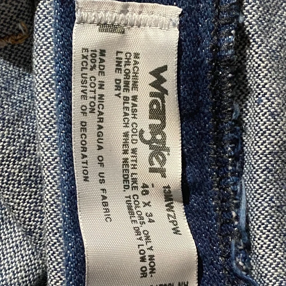 Men’s Wrangler Pro Rodeo 13MWZPW Jeans 46 … - Picture 3 of 3